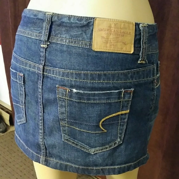 American Eagle Outfitters Distressed Mini Skirt - Picture 5 of 6